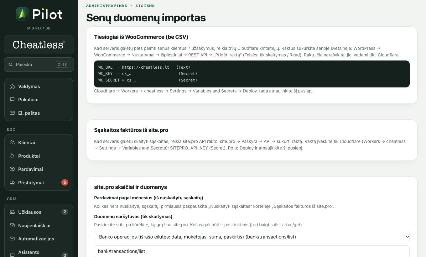 Importas: ekrano kadras